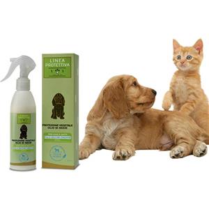 101 love for pet Protezione Vegetale Spray con Olio di Neem per Cani e Gatti - Antiparassitario e Repellente Contro Pulci, Zecche e Zanzare - Azione naturale contro i parassiti - Linea 101 (250ml)