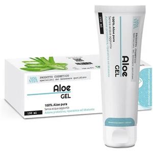 Paladin Pharma Sanavita Gel Aloe 150ml - Gel Idratante 100% Bio per Articolazioni e Pelle Sensibile