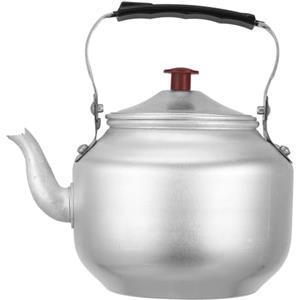 Amosfun Bollitore in Alluminio Con Filtro E Beccuccio Stretto 1L Manico Ergonomico Portatile Per Casa E Campeggio Teiera Per Bollire Acqua E Infusione Tisane