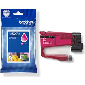 Brother LC527M Cartuccia d'Inchiostro Originale Magenta - 900 Pagine, Inchiostro a Base di Pigmento, 1 Pz