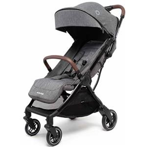 Maxi-Cosi Eva3, Passeggino per Bambini 0-4 anni (22 kg), Passeggino Leggero e Compatto, Reclinabile 3 Posizioni, Passeggino da Viaggio Chiusura Automatica, Tracolla, Select Grey