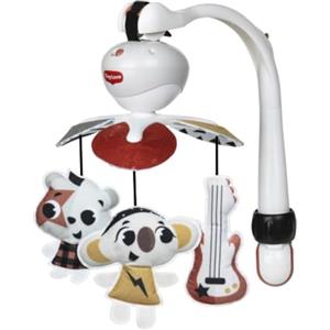 Tiny Love Take A Long Mobile, 3 in 1 Giostrina Culla Neonato Musicale Portatile, 0+ Mesi, Gioco Passeggino Neonato, 3 Attacchi Universali, 30 Minuti Musica, Collezione Tiny Rockers