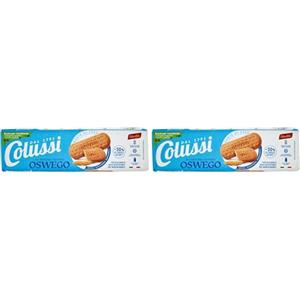 Colussi Biscotti Leggero Oswego, 250g (Confezione da 2)