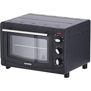SEVERIN Forno Elettrico, Capacità 20 L, Potenza 1500 W, Calore Regolabile da 100° a 230°, Timer da 60 minuti, TO 2067
