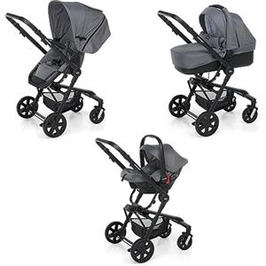 Foppapedretti Up3 i-Size sistema combinato, Titanio