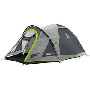 Coleman Darwin 3+, Tenda da 3 Persone, Tenda a Igloo da Festival, Tenda a Cupola Leggera con Veranda, Impermeabile, Colonna d'Acqua: 3.000 mm Unisex, Verde, Unica