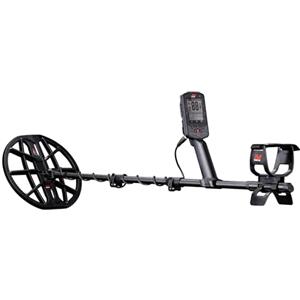 MINELAB MANTICORE Metal Detector impermeabile Multi-IQ+ ad alta potenza per adulti con identificazione avanzata del bersaglio (bobina a doppia D da 11 pollici inclusa)