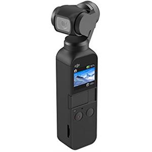 DJI Osmo Pocket - Sistema di Stabilizzazione a Tre Assi, Gimbal con Sensore da 1/2.3 Pollici, Campo Visivo di 80° e l'Apertura a f/2,0, Video in 4K/60FPS A, 100 Mbps