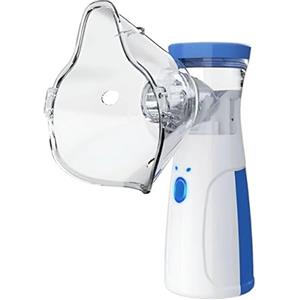 Generico Aerosol Portatile Silenzioso Ricaricabile USB-C Nebulizzatore per Adulti e Bambini per Viaggio e Uso Domestico