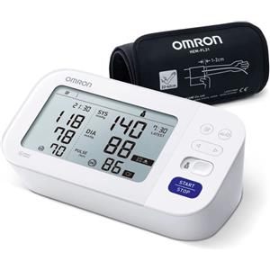 Omron M6 Comfort Misuratore di Pressione da Braccio con Bracciale Intelli Wrap Misura 22-42 cm