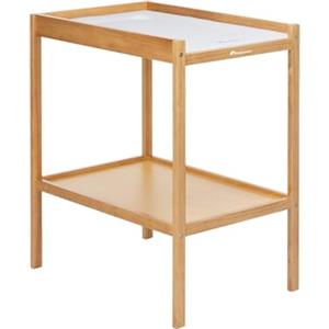 Bebeconfort Daisy, Fasciatoio Neonato, 0-12 mesi (11 kg), Materassino fasciatoio Impermeabile incluso, Facile da pulire, Sicuro, Ripiano Porta Oggetti, Facile da montare, Legno naturale