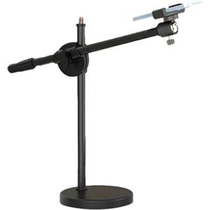 Gvblkq Overhead Phone Mount, Selfie Ring Light Stand, Articulating Arm Holder, LED Lighting Tripod, Adjustable Camera Setup, for Teaching, Recording, Photography, Streaming, Desk, (ABS)