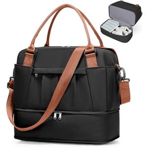 SZLX Borsone da Viaggio,Bagaglio a Mano 40x20x25 Ryanair Borsa da Viaggio con Scomparto per le Scarpe,Borsa da Cabina Ryanair 40x30x20 Borsa Sportiva Borsone da Palestra da Weekend
