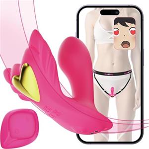 Sexpanse 2025 Vibratore Indossabile Elastico Controllo APP & 9 Vibrazioni Vibratoreper Donna Professionale, Sexytoysys Donna Sex Toy Vibratore con Telecomando, Sex Toys Vibratoriper Donne für Sexytoysys Coppia