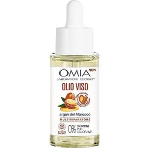 Omia, Olio Viso Antietà Multiriparatore con Argan del Marocco, Trattamento Viso Antirughe ed Elasticizzante, Vegano e Dermatologicamente Testato, 30 ml
