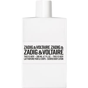 Zadig & Voltaire This Is Her! Lozione Corpo Profumata 200 ml - Idratante e Morbida