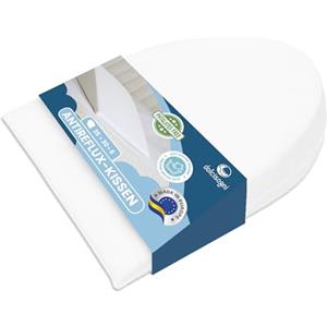 DOLCI SOGNI - Cuscino Letto Antireflusso a Cuneo 35x30x6 cm - Rialzo Letto per Reflusso - Antireflusso Cuscino per Reflusso Gastroesofageo Supporto Triangolo Alza Materasso