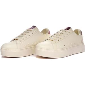 Kappa - Sneakers Bassa, Donna, Beige, Poliuretanica, Fitness, Logo Isabel, Taglia: 41