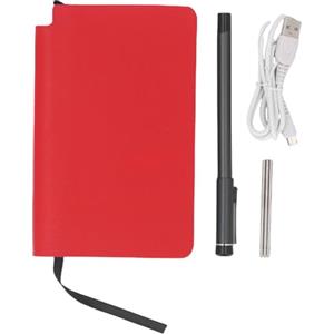 Vvikizy Notebook Digitale con Penna, Pad Elettronico Intelligente Disegno Digitale Notebook Riconoscimento del Testo OCR, per Tablet di Telefono (Rosso)