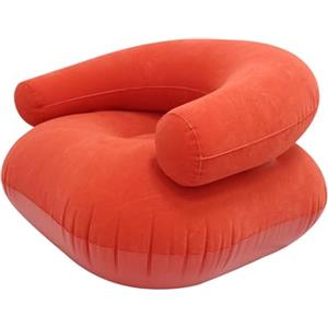 SZLIFE Poltrona Gonfiabile, Divano Gonfiabile, Divano per Campeggio, Viaggio, Appartamento, Interni, Rosso