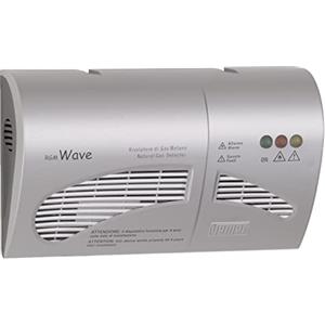 VEMER VN784500 RGM Wave - Rilevatore Gas Metano, Installazione a Parete, Alimentazione 230V, Alluminio