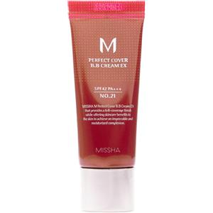 MISSHA M Perfect Cover BB Cream Spf42 Light Beige BB Cream Coprente per il Corpo Tubetto Tutti i tipi di pelle