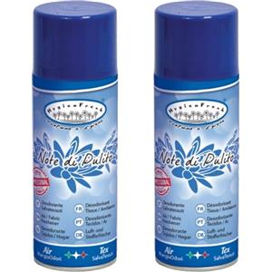 FEI FAN Hygienfresh Deodorante Spray Salvatessuti con Formula Mangiaodori in 13 Fragranze Intense a Lunga Durata, Elimina Cattivi Odori, Utilizzabile su Tutti i Tessuti, 150ml (Note di Pulito, 2 Unità)