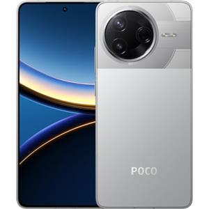 XIAOMI POCO F7 Pro 5G Smartphone 12GB+512GB 6.67 WQHD+ Flow AMOLED DotDisplay,Snapdragon® 8 Gen 3,2K 120Hz Flow AMOLED display,50MP dual camera,6000mAh,Silver(Con caricabatterie)