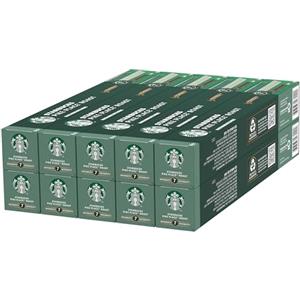STARBUCKS Pike Place by Nespresso Caffè Lungo, 10 confezioni da 10 capsule (100 capsule compatibili Nespresso)