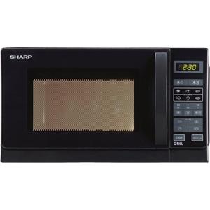 Sharp R-642BKW Superficie piana Microonde combinato 20 L 800 W Nero