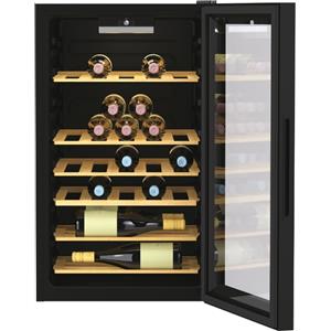 Candy Cantinetta Vino 41 Bottiglie 6 Ripiani Classe G colore Nero - CWC 150 MHF