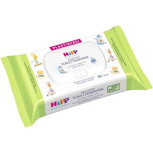 HiPP Babysanft - Carta igienica per bambini, confezione da 6 (6 x 50 pezzi)