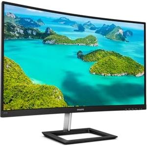 Philips Monitors Philips Monitor Gaming 272E1CA Monitor, Adaptive Sync 75 Hz, VA LED 27", FHD, 4 ms, HDMI, Display Port, VGA, Casse Integrate, Flicker Free, Low Blue Light, VESA, Nero