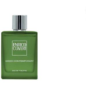 Enrico Coveri Green Contemporary Pour Homme Eau de Toilette 100ml - Fragranza Aromatica Fougère con Note di Lavanda e Menta