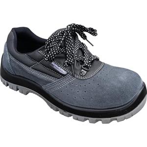 b x work Scarpe da Lavoro Estive Uomo/Donna Basse, S1P SRC, Scarpe Antinfortunistiche Leggere, Antistatiche & Anti Perforazione, Grigio, 43