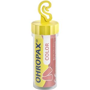 OHROPAX Tappi per le orecchie color - Tappi per le orecchie in morbida schiuma - particolarmente comodi anche per uso prolungato - valore di isolamento acustico SNR 35 dB - ideali per feste, eventi e