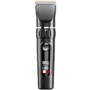 Cozary Rasoio Elettrico Barba, Macchinetta per Capelli con Display a LED, Tagliacapelli Uomo Professionale, 180 Min, 4 Pettini Guida, Ricarica USB, Senza Fili Trimmer per Famiglia/Barbiere