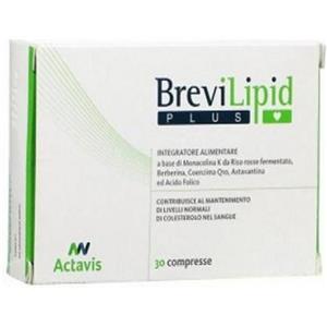 BREVILIPID PLUS INTEGRATORE COLESTEROLO 30 COMPRESSE RIVESTITE