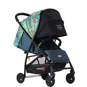 Baciuzzi, passeggino leggero, pieghevole, compatto con chiusura lampo semplice e pratica ad una mano, passeggino accessoriato, traspirante, BX Voiage Riva