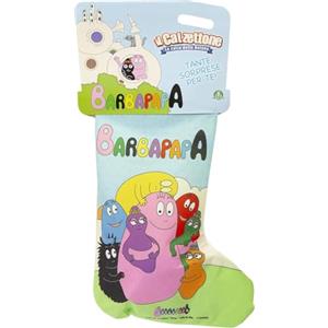 Giochi Preziosi Calzettone 2022 - Barbapapà, la calza della Befana con tante sorprese della famiglia più colorata che ci sia, scopri cosa si nasconde nella calza, a partire dai 3 anni, Giochi Preziosi, C0500000