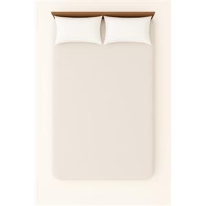 Generico Lenzuolo con Angoli Matrimoniale in Jersey di Cotone - Morbido e Traspirante - Adatto a Materassi Fino a 30 cm - 180x200 cm - Cappuccio