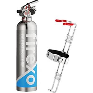 Firexo Estintore (500ml) - Fire Extinguisher Estintore Per Casa, Auto, Cucina, Camper, Lavoro, Ristorante, Barca, Camino - Estintore per Tutte Le Classi Di Fuoco