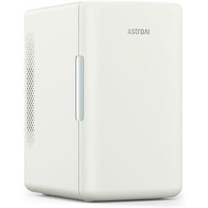 AstroAI Frigorifero Piccolo Portatile, Mini Frigo da Camera con Volume di 6 Litri, Frigo Piccolo, Mini Frigo da Ufficio per Auto, Camera da Letto, Bevande, Cosmetici ecc. (Bianco)