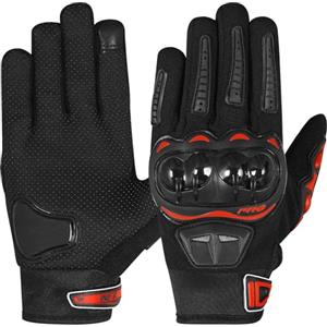 WFX WESTWOOD FOX GEAR Guanti da Moto per Uomo e Donna Guanti da Moto Invernali Resistenti all'Acqua e Resistenti all'Acqua Guanti da Corsa Touchscreen con Dita Intere per Motocross Corse su Strada