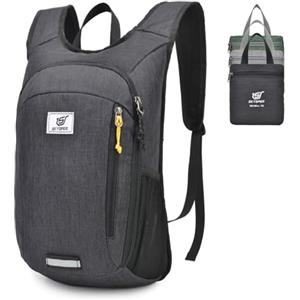 SKYSPER Zaino Leggero Pieghevole 15L, Zainetto Richiudibile Piccolo Zaino Hiking Salvaspazio per Trekking Viaggi Brevi Escursioni Uomo Donna