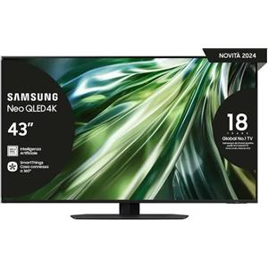 Samsung Neo QLED 4k QE43QN90DATXZT 43 pollici Smart Tv processore NQ4 AI GEN2 TECNOLOGIA QUANTUM MATRIX DOLBY ATMOS and OTS