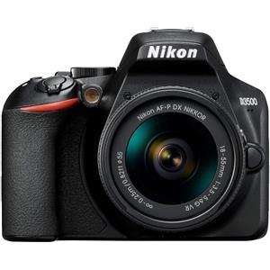 Nikon Reflex D3500 - Nero + Nikon AF-P DX Nikkor 18-55mm f/3.5-5.6G VR f/3.5-5.6,