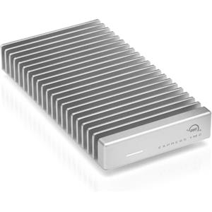 OWC Express 1M2 NVMe Thunderbolt (USB-C) SSD USB4 Ultra veloce esterno SSD Drive con dissipatore di calore in alluminio (solo involucro)