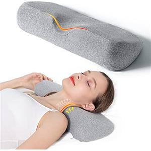 Cozyhealth Cuscino cervicale per alleviare il dolore durante il sonno, cuscino cervicale in memory foam ad alta densità, per alleviare il dolore rigido, cuscino per il collo cuscino per il collo cuscino da letto