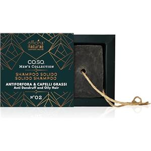 Officina Naturae | Shampoo Solido Antiforfora e Capelli Grassi N°02, Pack in Cartoncino FSC Riciclabile, 50g